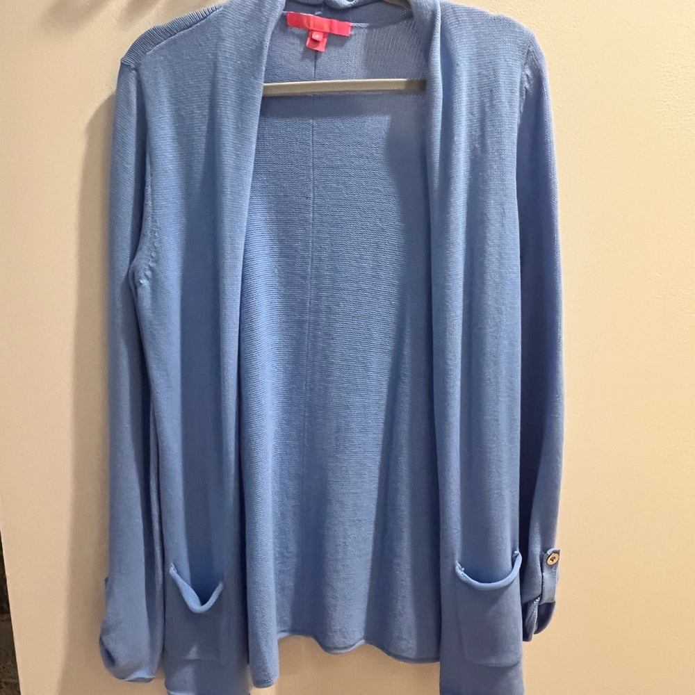Lilly Pulitzer Blue Cardigan Sweater